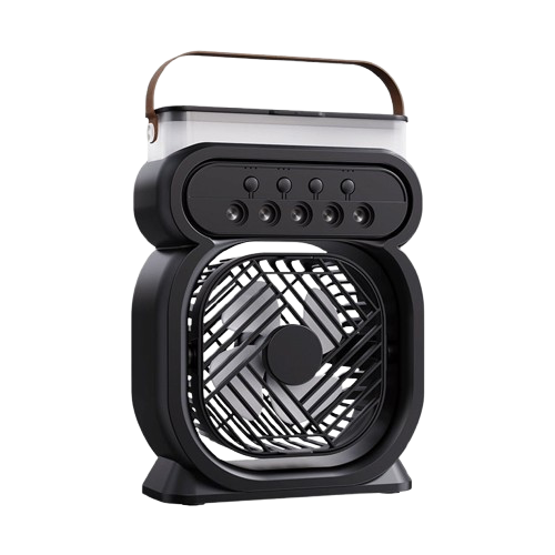 3 In 1 Portable Air Conditioner Evaporative Air Cooler LED Night Lights 3 Speeds Humidifier Fan For Home Office