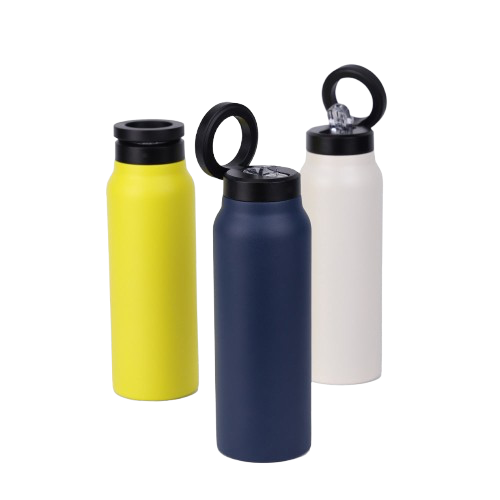 Magnetic Water Bottle with Phone Holder – Insulated Stainless Steel Cup